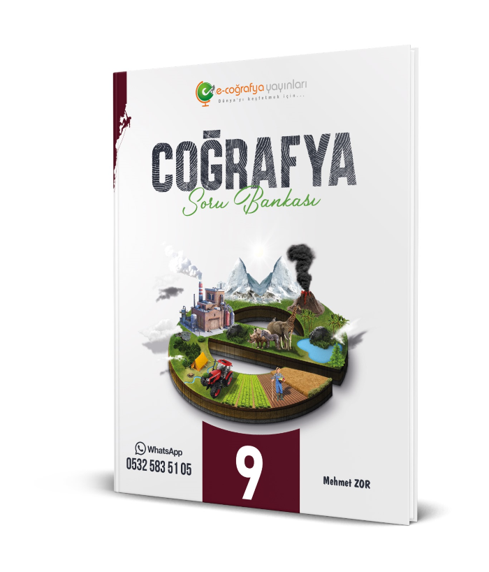 E-COĞRAFYA 09.SINIF SORU BANKASI COĞRAFYA - 24-25